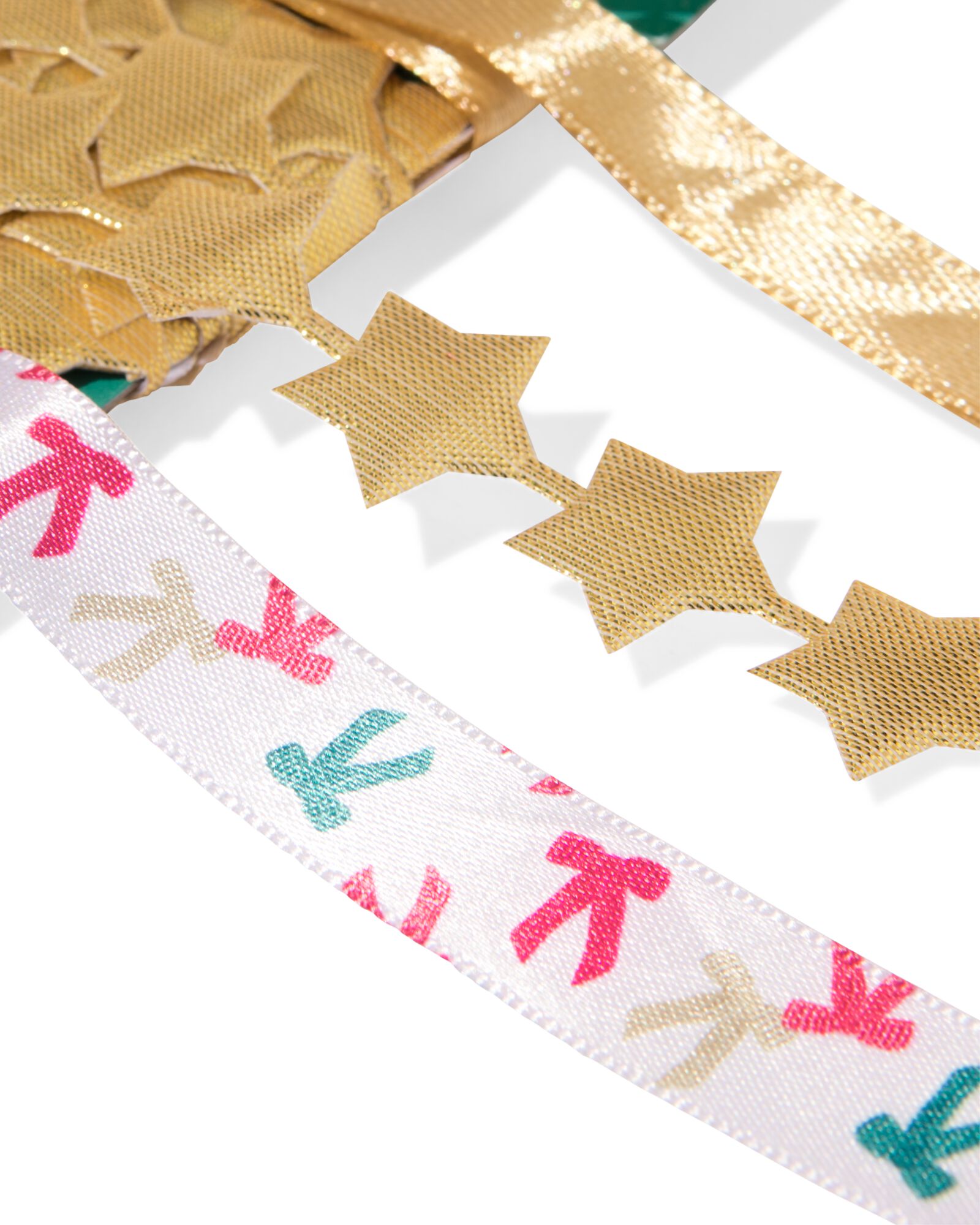 rubans cadeaux 3 m n&oelig;uds - lot de 3 - 25300011 - HEMA