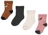 4er-Pack Baby-Socken mit Bambus, Bär rosa rosa - 1000025012 - HEMA