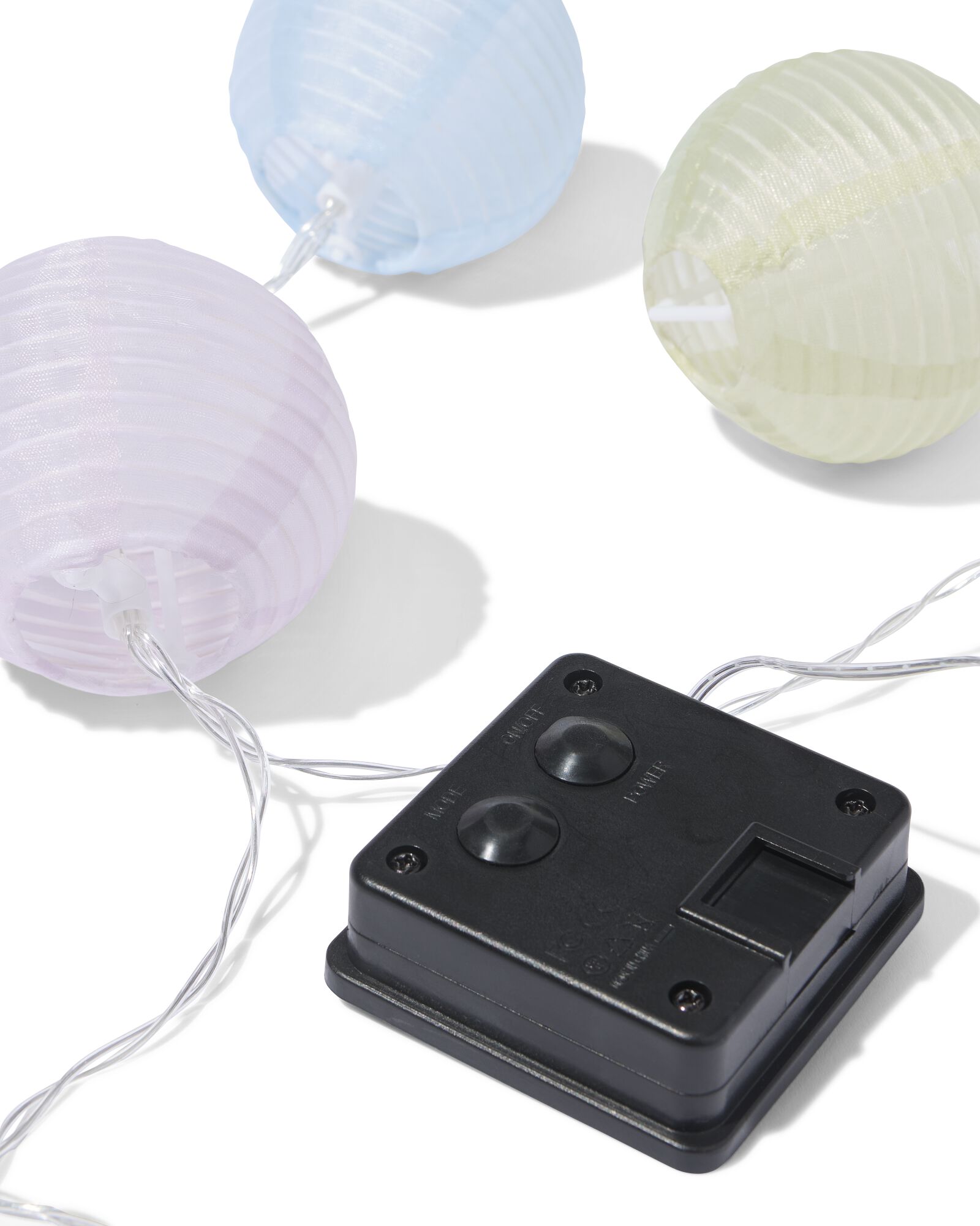 lichtsnoer 8.95m met 18 led-lampions kleur voor binnen en buiten - 41800157 - HEMA