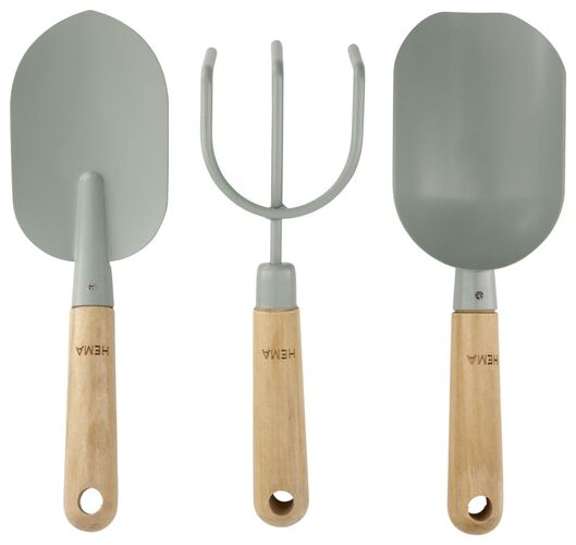ensemble de 3 outils de jardin - 41810002 - HEMA