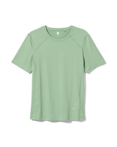 t-shirt de sport femme vert clair M - 36030389 - HEMA