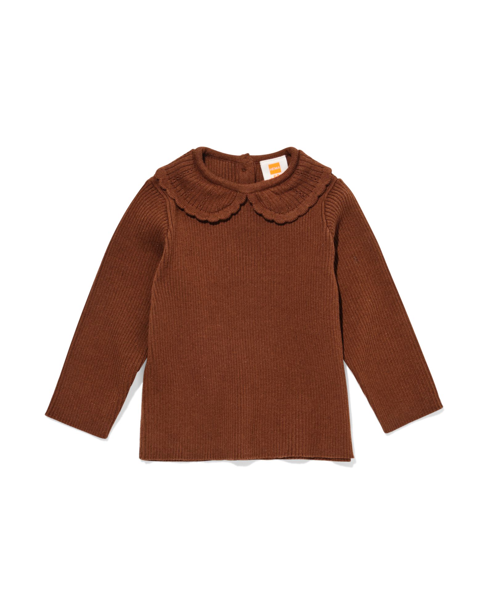 babytrui donkerbruin - 33047170DARKBROWN - HEMA