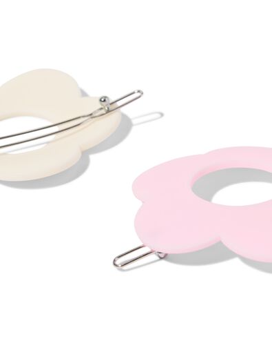&eacute;pingles &agrave; cheveux fleur - lot de 4 - 61130151 - HEMA