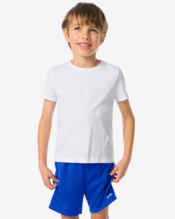 top de sport enfant sans coutures blanc blanc - 36030179WHITE - HEMA