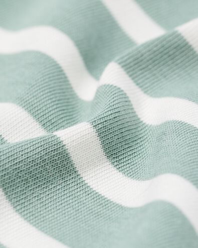 heren T-shirt Elias relaxed fit strepen lichtgroen lichtgroen - 2129810LIGHTGREEN - HEMA