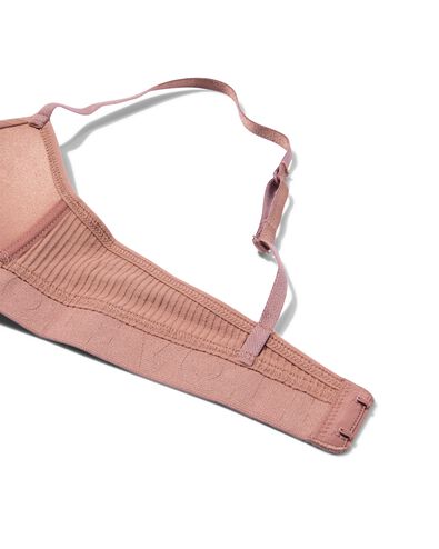 soutien-gorge pr&eacute;form&eacute; sans armatures coton marron clair - 21960705LIGHTBROWN - HEMA