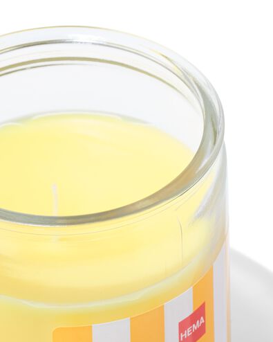 bougie parfum&eacute;e citronnelle dans un verre &Oslash;6.5x8 - 13502928 - HEMA