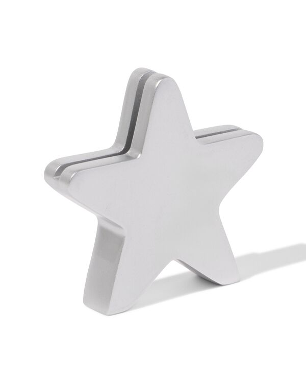fotohouder 6x15cm ster zilver - 60100540 - HEMA