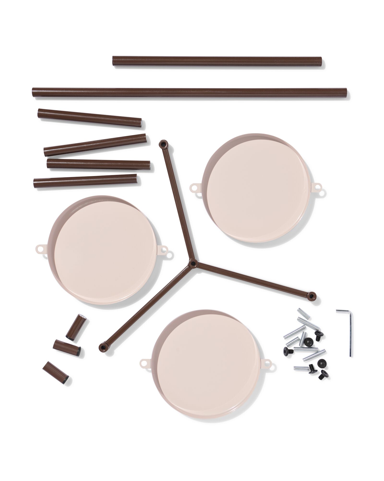 support de plantes 30x30x50cm m&eacute;tal - 41822244 - HEMA