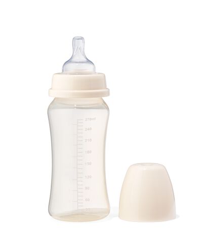 babyfles 270ml beige - 33500340 - HEMA