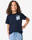 2er-Pack Kinder-T-Shirts, Inseln blau 158/164 - 30781859 - HEMA