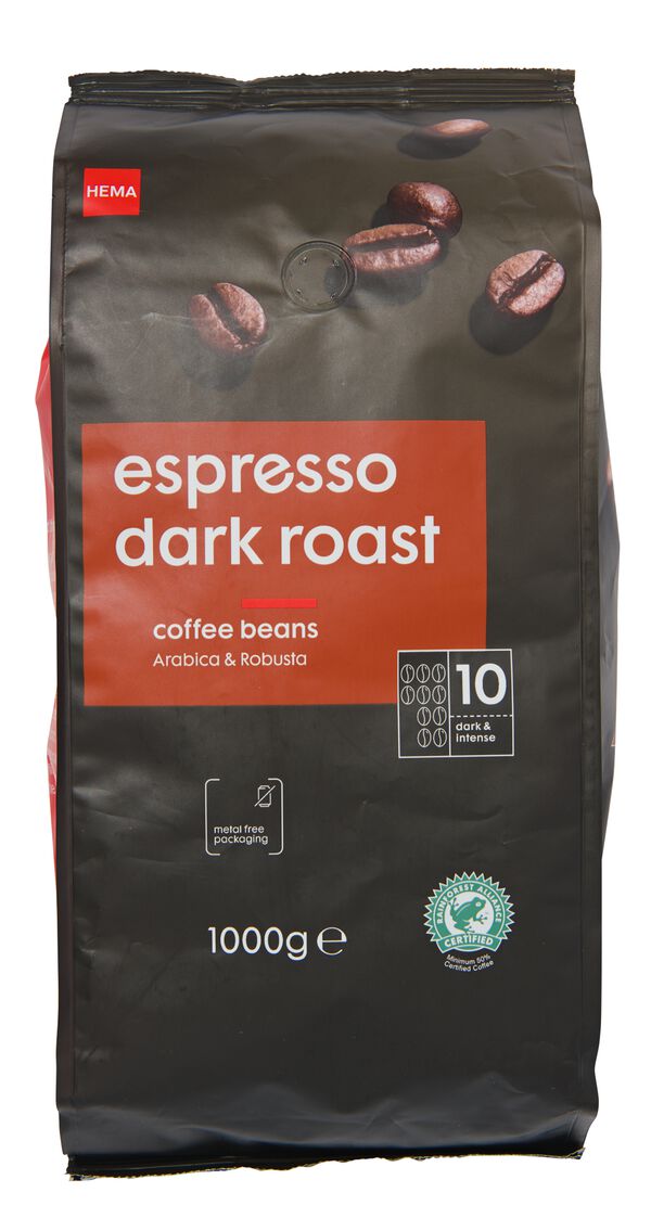 Paquet de café Extra Espresso - grains de café - 3 kilo