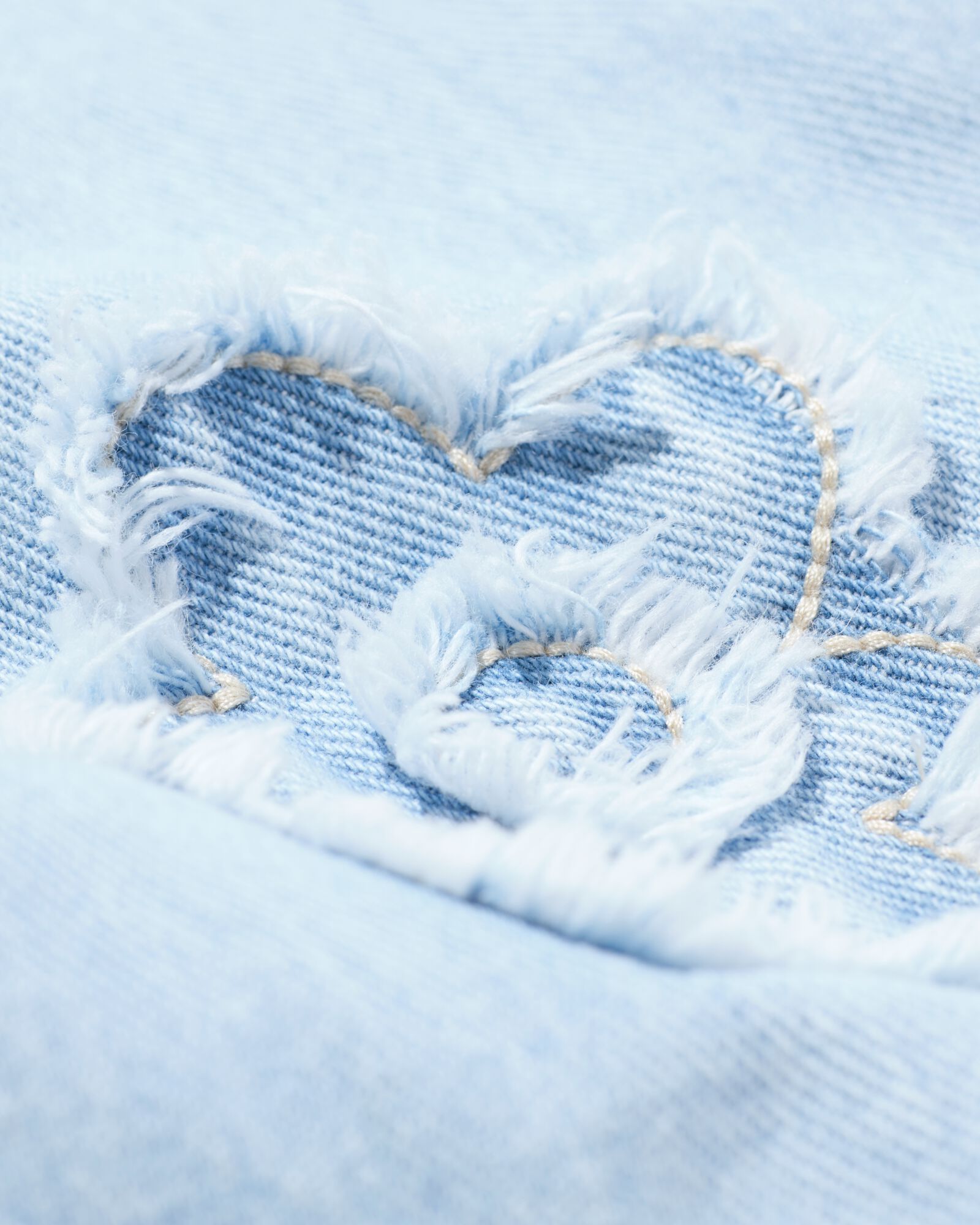 Kinderhose mit Blumen hellblau hellblau - 30839449LIGHTBLUE - HEMA