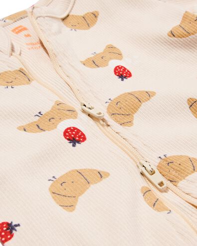 newborn meegroeiboxpakje croissant ecru ecru - 33440120ECRU - HEMA