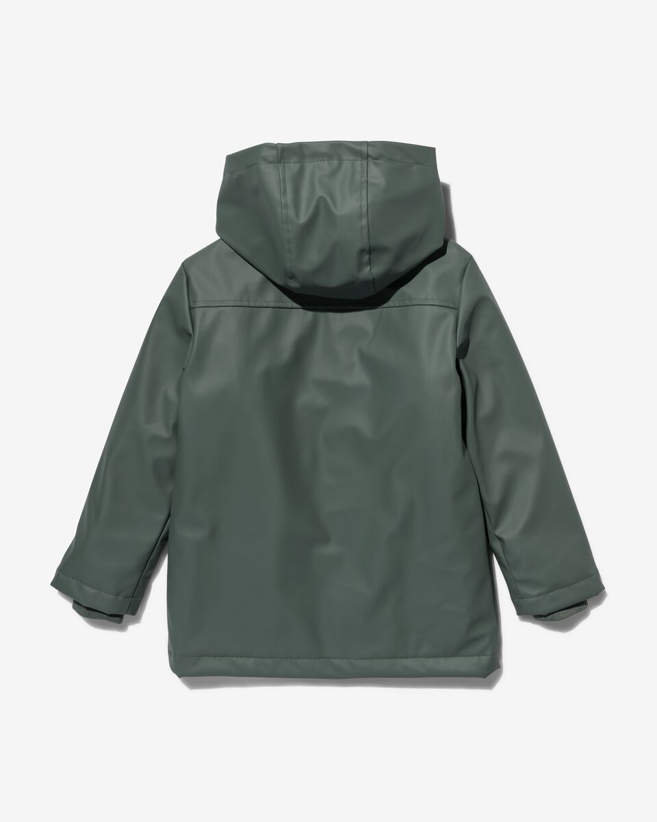 veste enfant à capuche vert 110/116 - 30753157 - HEMA