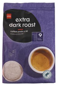 40er-Pack Kaffeepads, Extra Dark Roast - 17150014 - HEMA