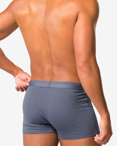 2er-Pack Herren-Boxershorts, kurz, Real Lasting dunkelblau - 19134130DARKBLUE - HEMA