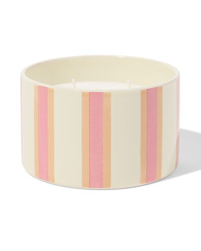 bougie parfum&eacute;e ⌀11x7cm c&eacute;ramique tompouce - 13504100 - HEMA