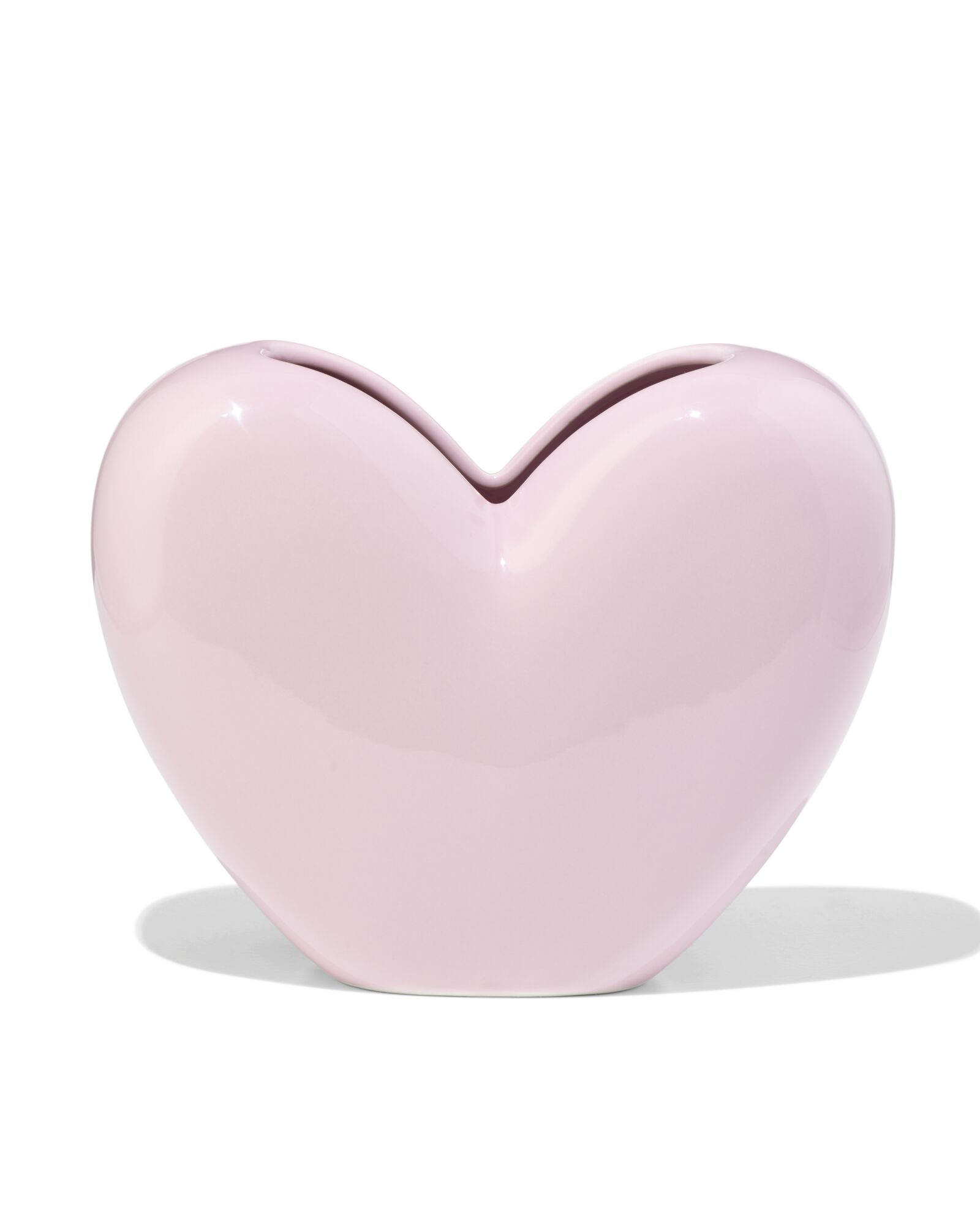 vase 19cm c&eacute;ramique c&oelig;ur - 61100530 - HEMA