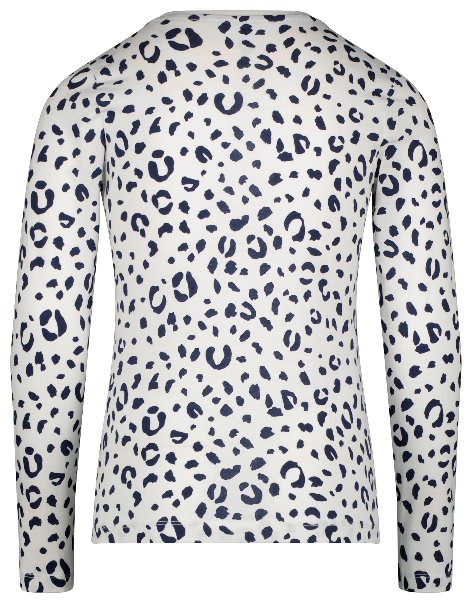 pyjama enfant coton animal bleu fonc&eacute; - 1000026562 - HEMA