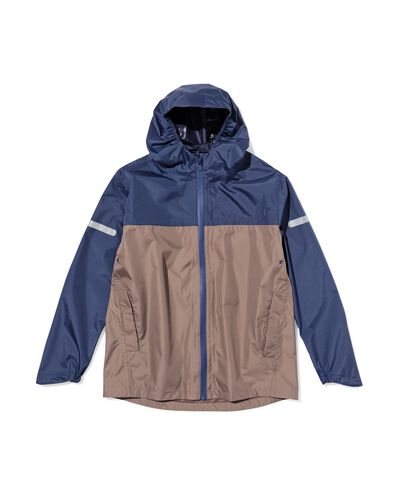 kinderregenjas lichtgewicht blauw blauw - 18450540BLUE - HEMA