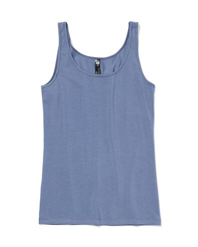 dameshemd katoen blauw blauw - 19671414BLUE - HEMA