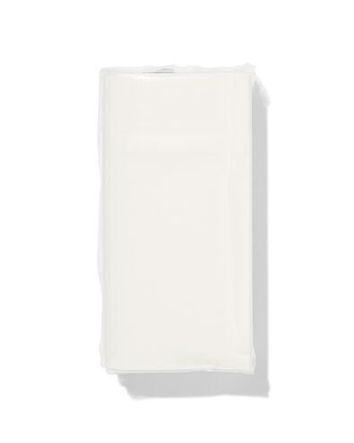 serviettes 10x20cm papier blanc - 10 pi&egrave;ces - 14200302 - HEMA