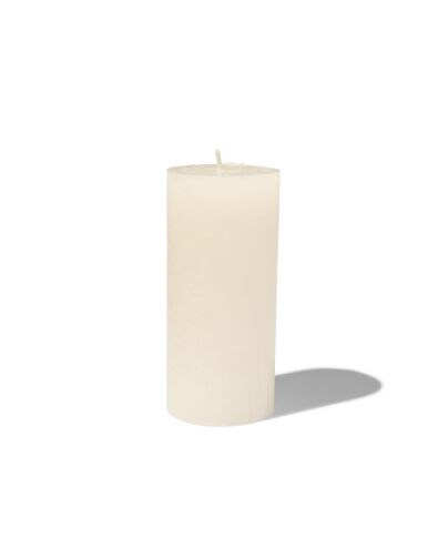 bougie rustique &Oslash;5x11 cm ivoire ivoire 5 x 11 - 13503391 - HEMA