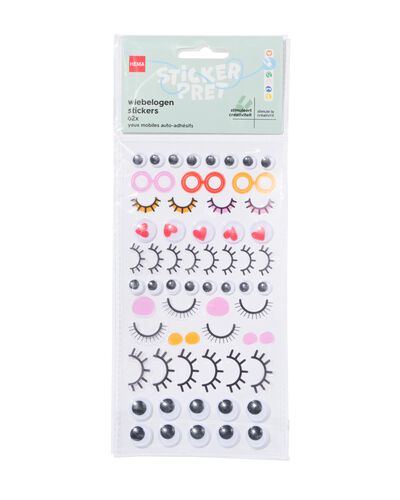 Autocollants avec yeux mobiles - 15970017 - HEMA