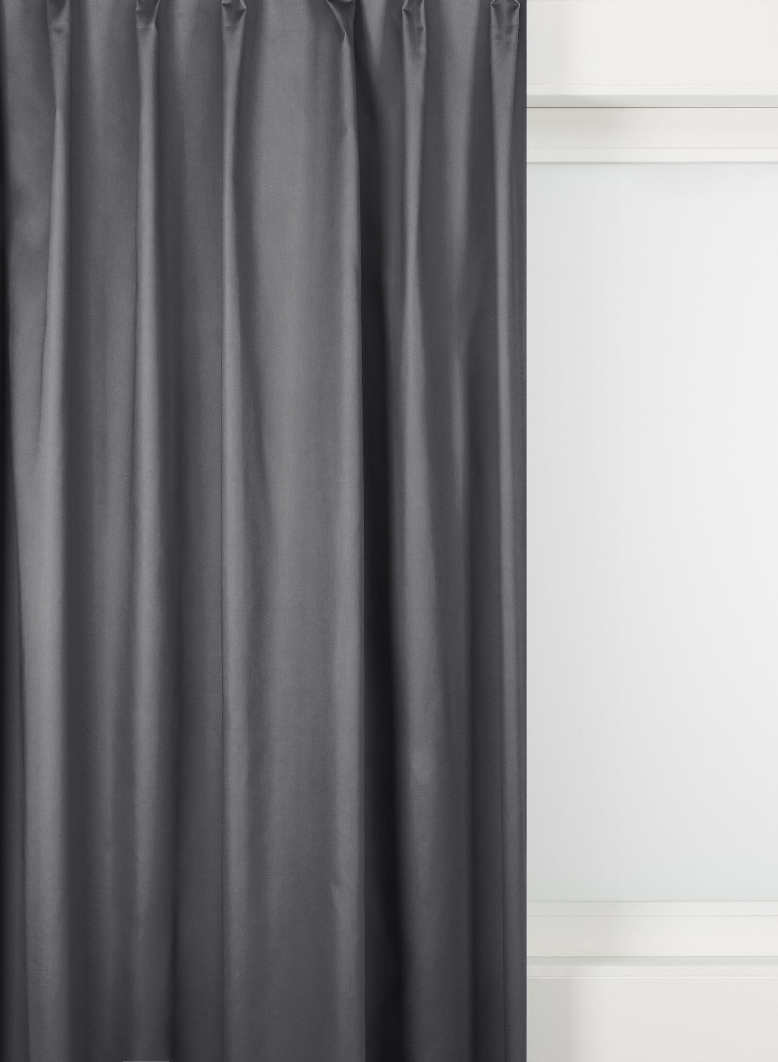 gordijnstof Joure semi-verduisterend antraciet (antraciet)