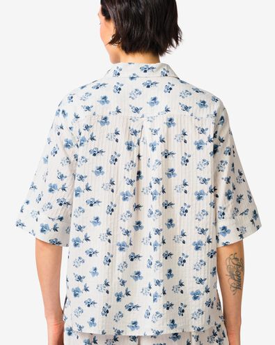 Bluse Sally Seersucker Blumen bunt bunt - 36208830MULTI - HEMA