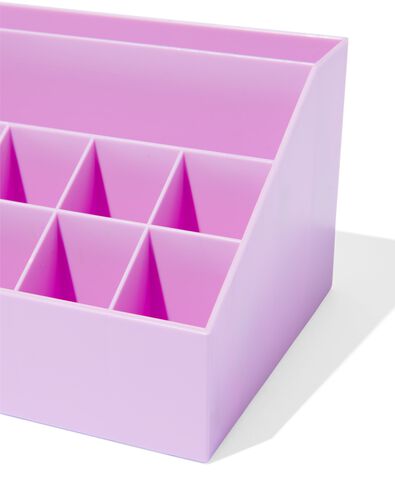 Schreibtisch-Organizer, 12 x 24.4 x 9 cm, violett - 14860150 - HEMA