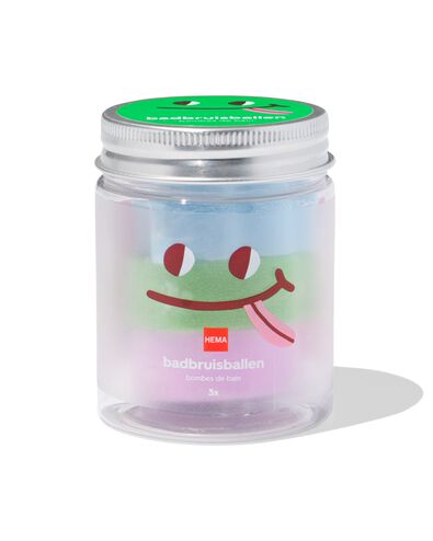 Bombes de bain monstre - 3 pi&egrave;ces - 11730013 - HEMA