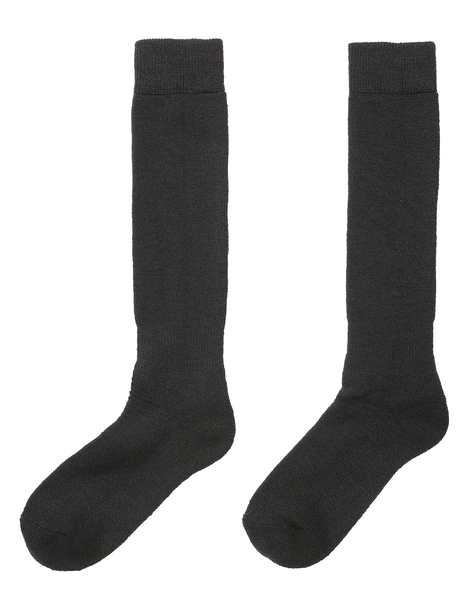 2 paires de chaussettes de ski noir noir - 1000017242 - HEMA