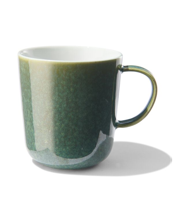 mug Chicago 280 ml - &eacute;mail r&eacute;actif - vert - 9602159 - HEMA