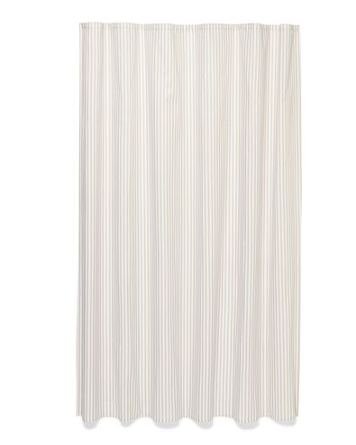 douchegordijn 180x200cm beige - 80330056 - HEMA
