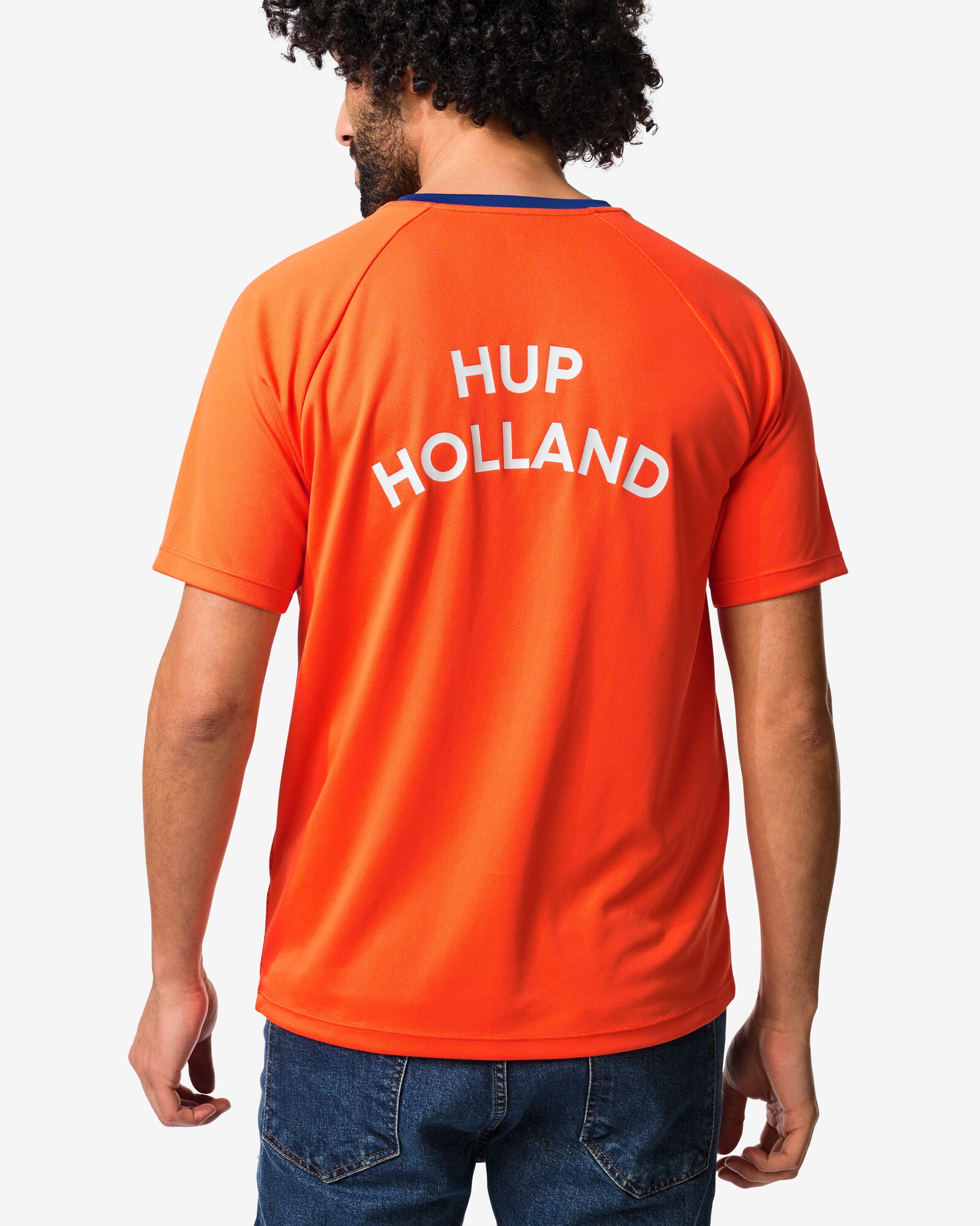 T-shirt pour adultes Coupe du monde orange orange - 36000601ORANGE - HEMA