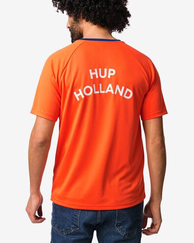 T-shirt pour adultes Coupe du monde orange orange - 36000601ORANGE - HEMA