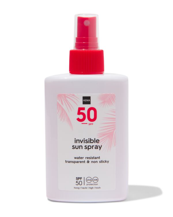 spray solaire invisible SPF50 - 200 ml - 11610264 - HEMA