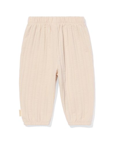 Newborn-Hose, bequeme Passform, gerippt ecru ecru - 33446820ECRU - HEMA