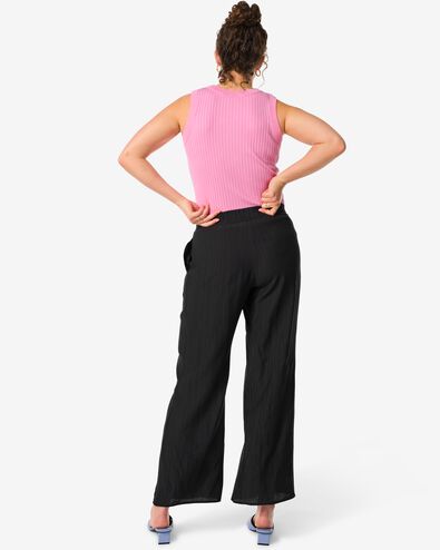 pantalon femme Iggy noir noir - 36209570BLACK - HEMA