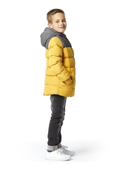 manteau enfant jaune jaune - 1000020361 - HEMA