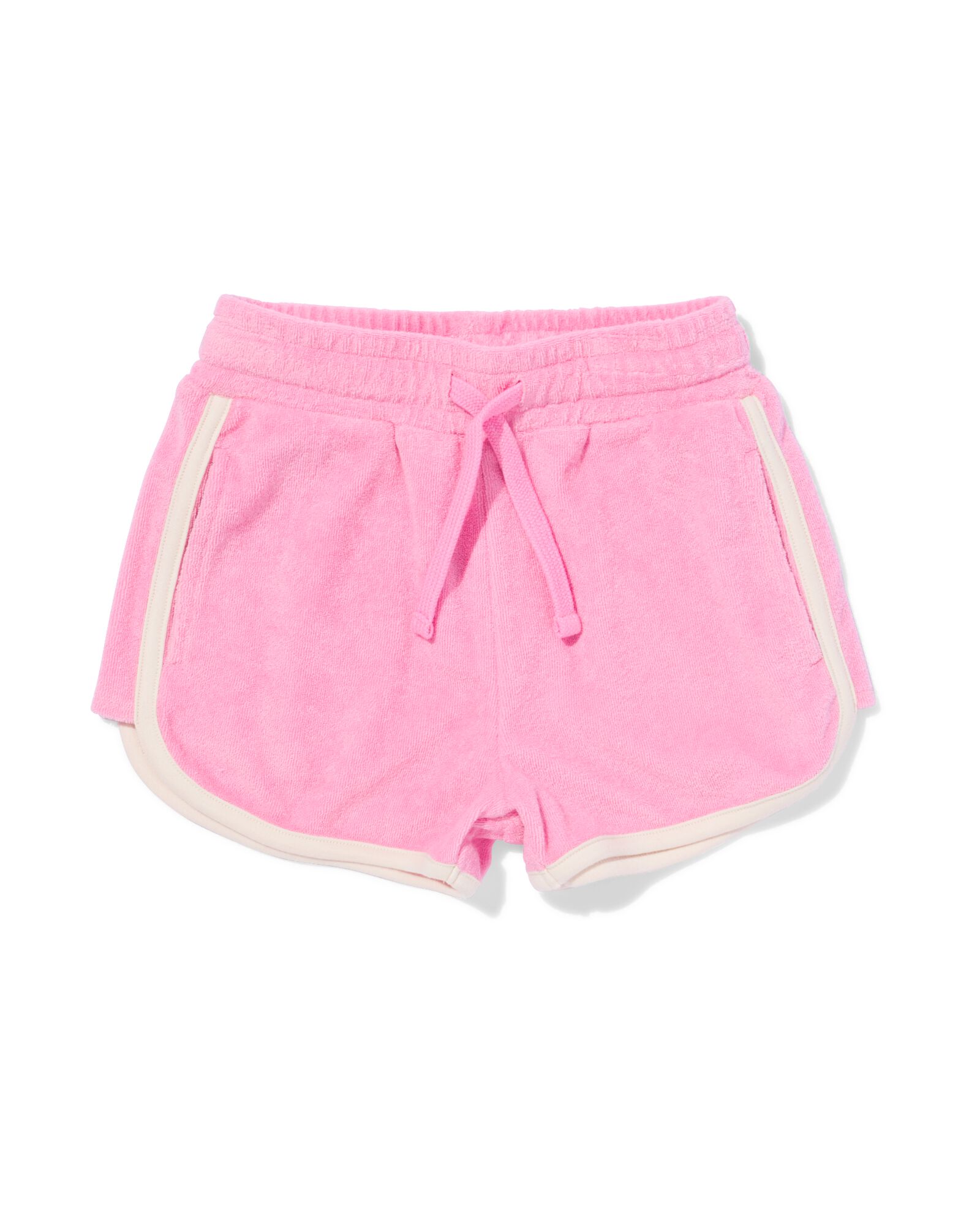 kindershort comfy fit badstof roze roze - 30825427PINK - HEMA