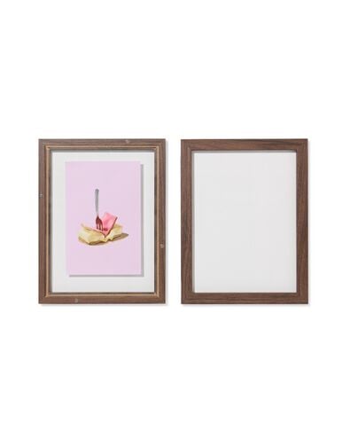 fotokader 10x15cm hout zwevend - 13626064 - HEMA