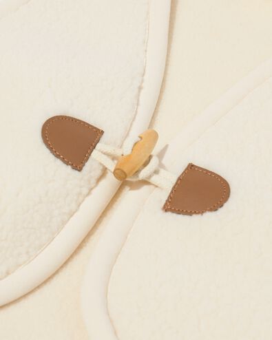 gilet b&eacute;b&eacute; teddy &eacute;cru - 33076260ECRU - HEMA