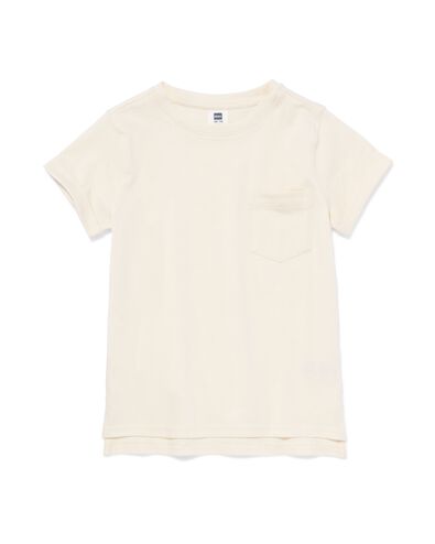 Kinder-T-Shirt mit Struktur ecru - 30742005ECRU - HEMA