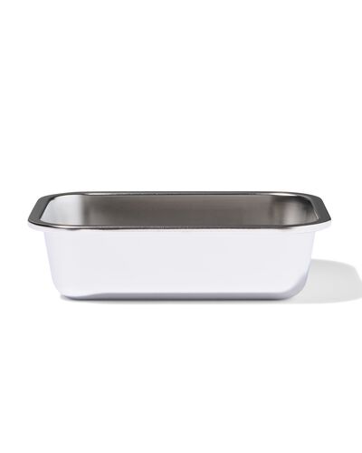voorraadbakje maat L 1480ml RVS zonder deksel RVS - L mix - 80810506 - HEMA