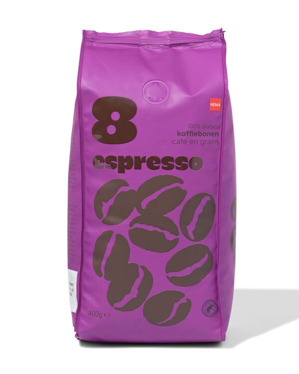 café en grain espresso 400g - 17160013 - HEMA