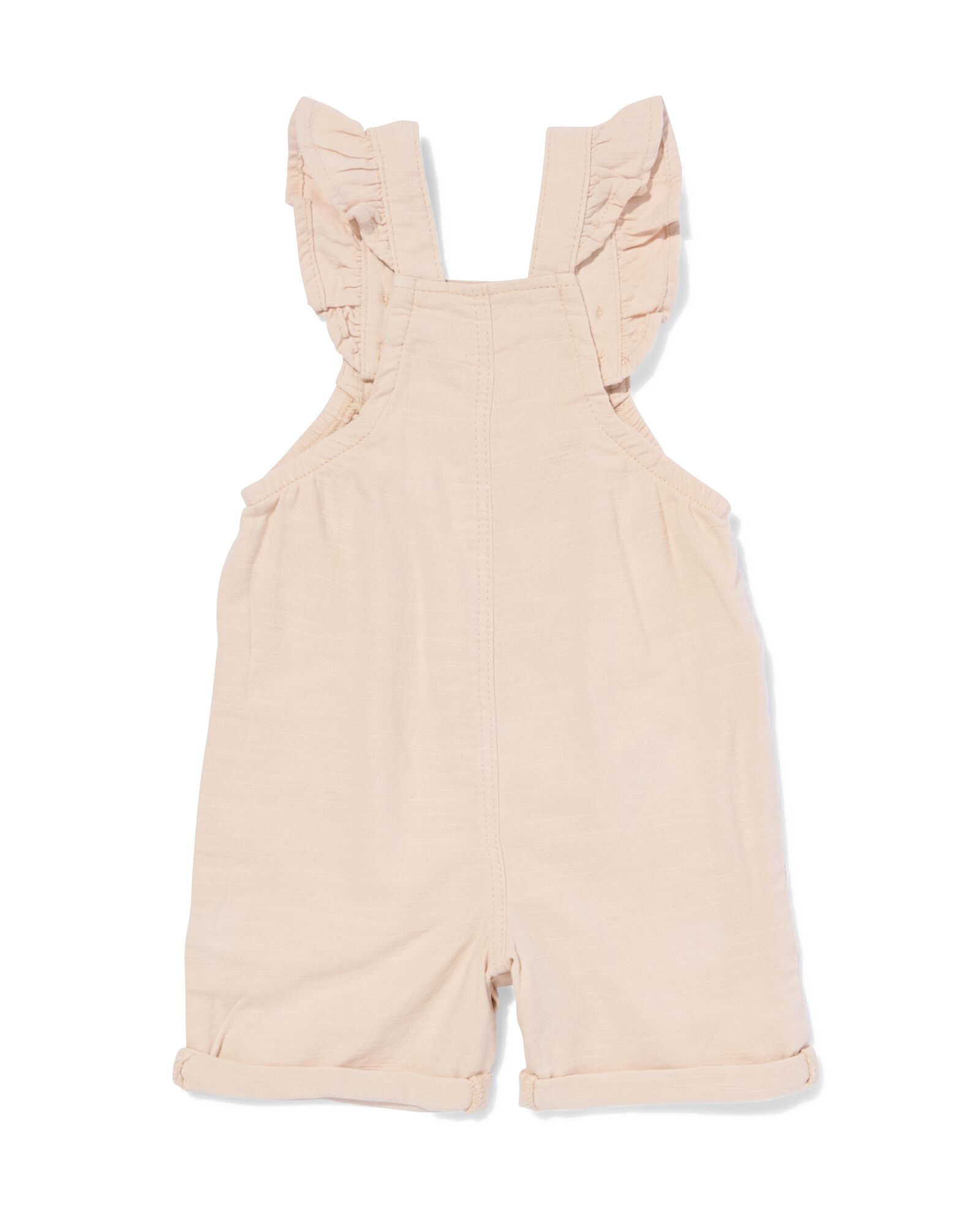 salopette &eacute;volutive b&eacute;b&eacute; citrons &eacute;cru - 33007470ECRU - HEMA