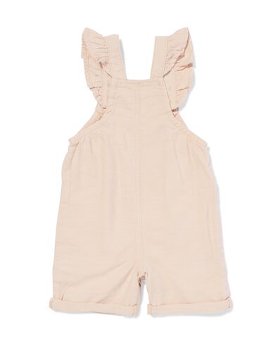 salopette &eacute;volutive b&eacute;b&eacute; citrons &eacute;cru - 33007470ECRU - HEMA